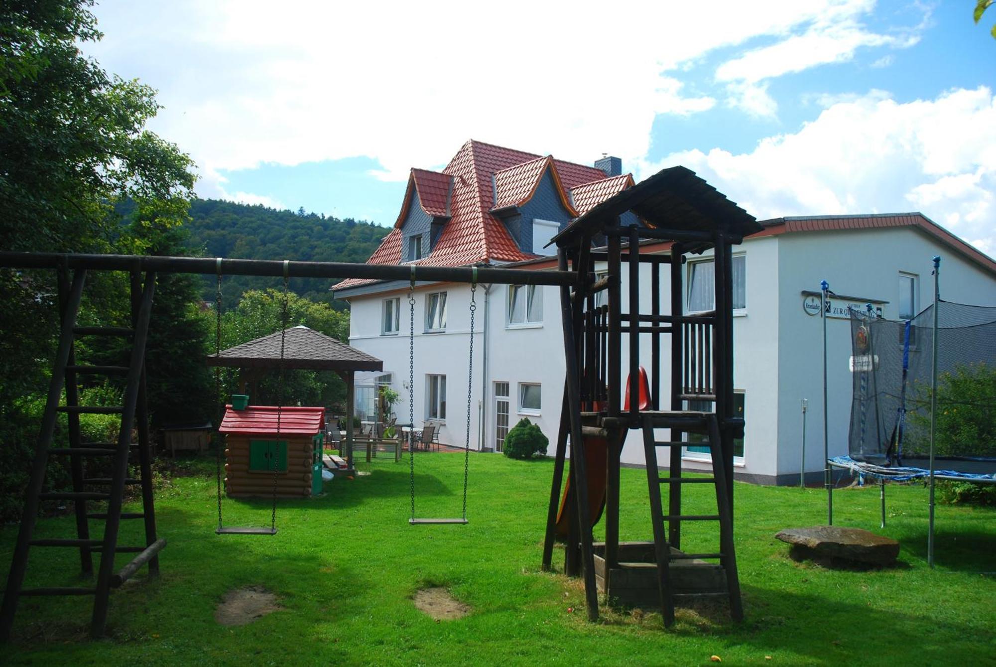 Gasthof Zur Querenburg Munden  ภายนอก รูปภาพ